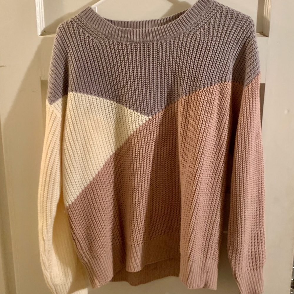 Color block sweater - Picture 2 of 2